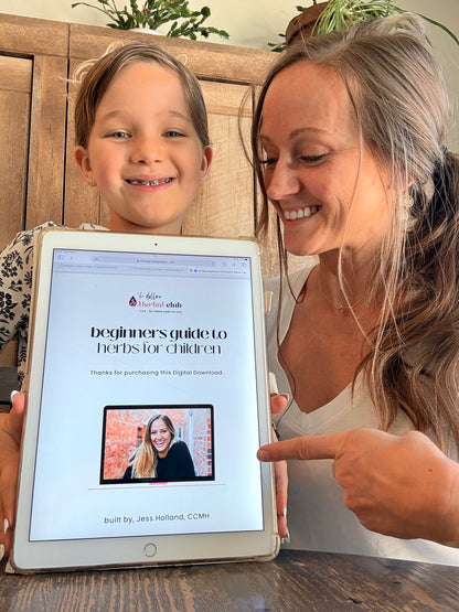 Herbs for Kids: A Simple, Safe Guide for Everyday Childhood Issues